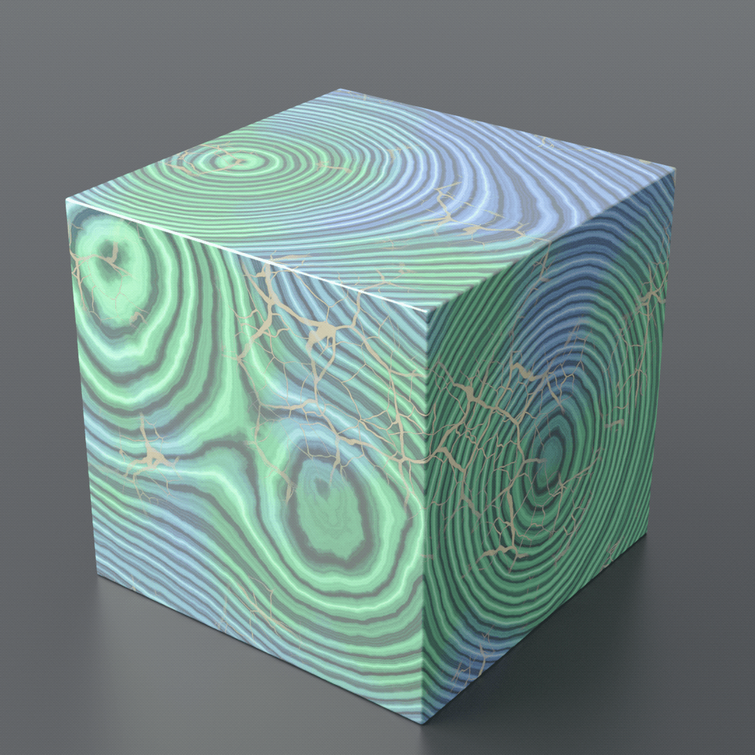 Malachite Cube