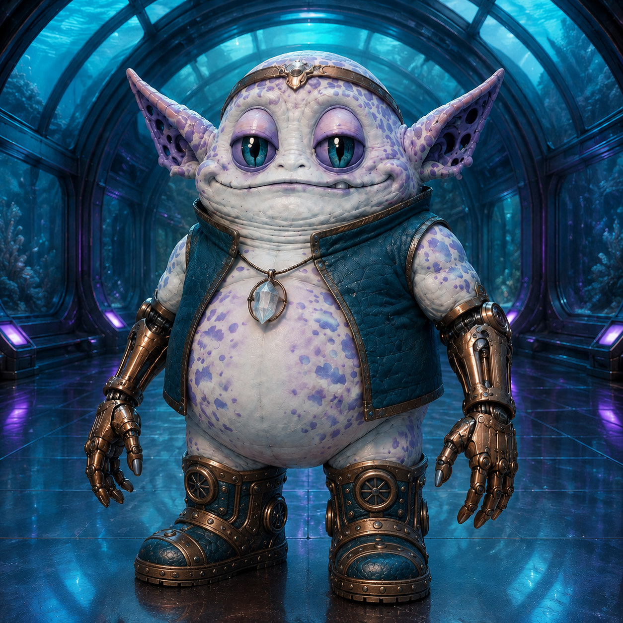 ANTIDIGI #139 — Sleepy Alien in a Glass Observatory