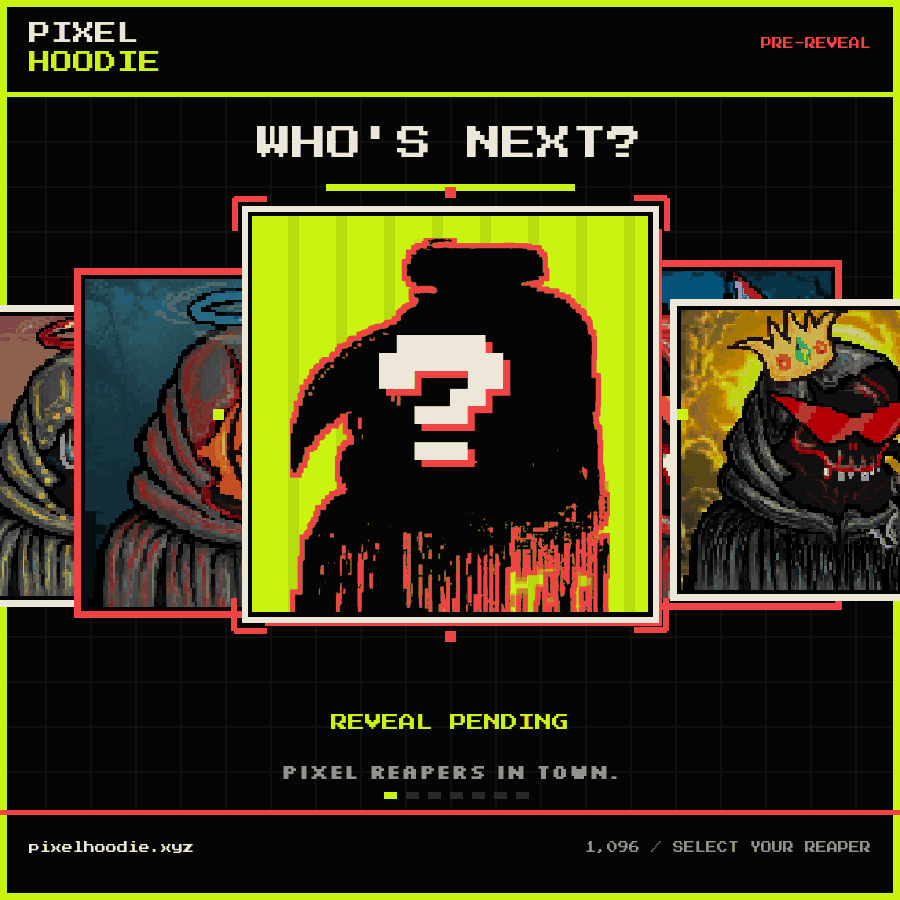 Prereveal Pixel Hoodie