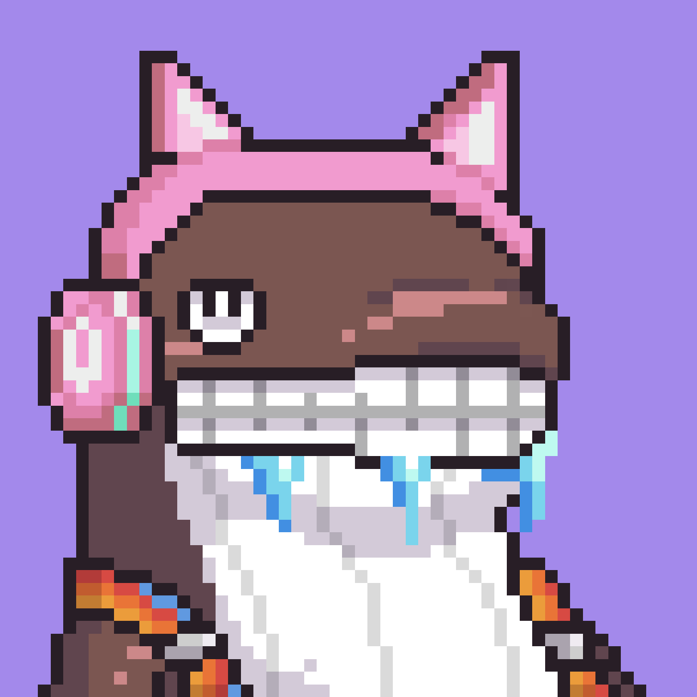 Hoodie Whale #3701