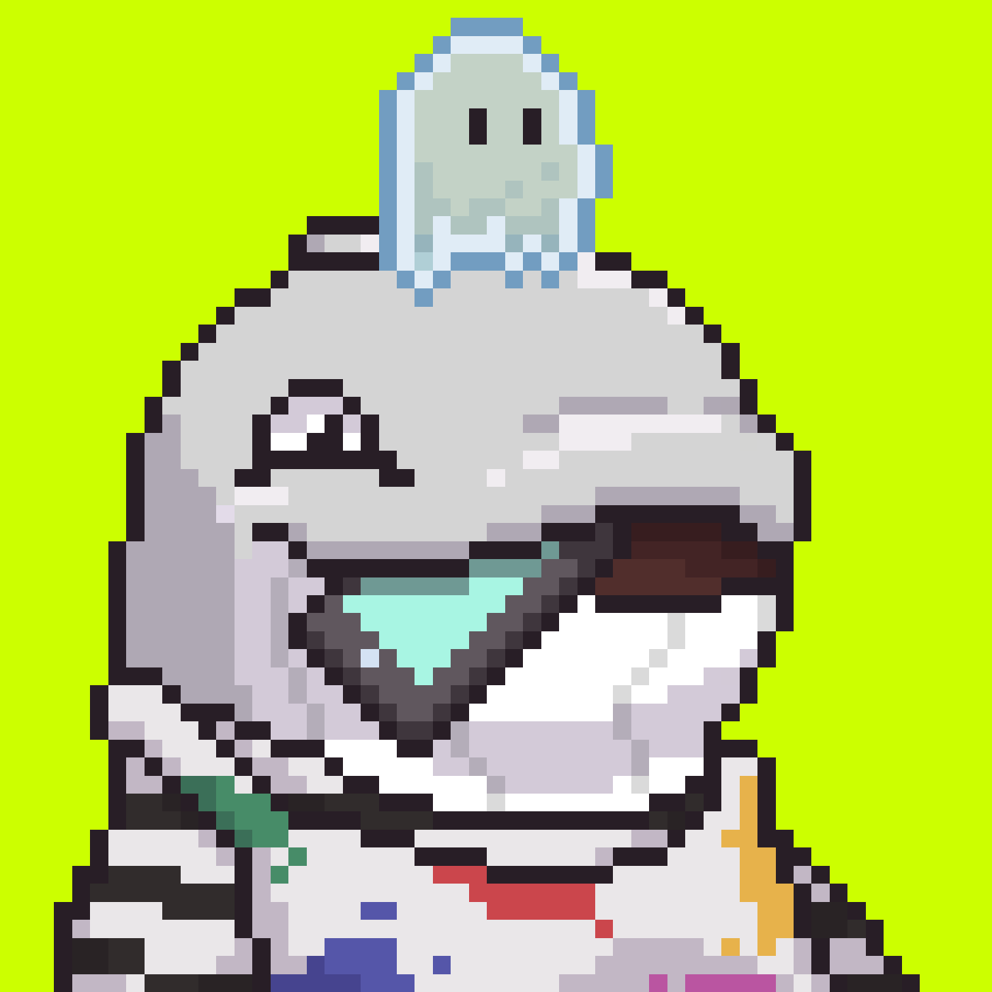 Hoodie Whale #6617