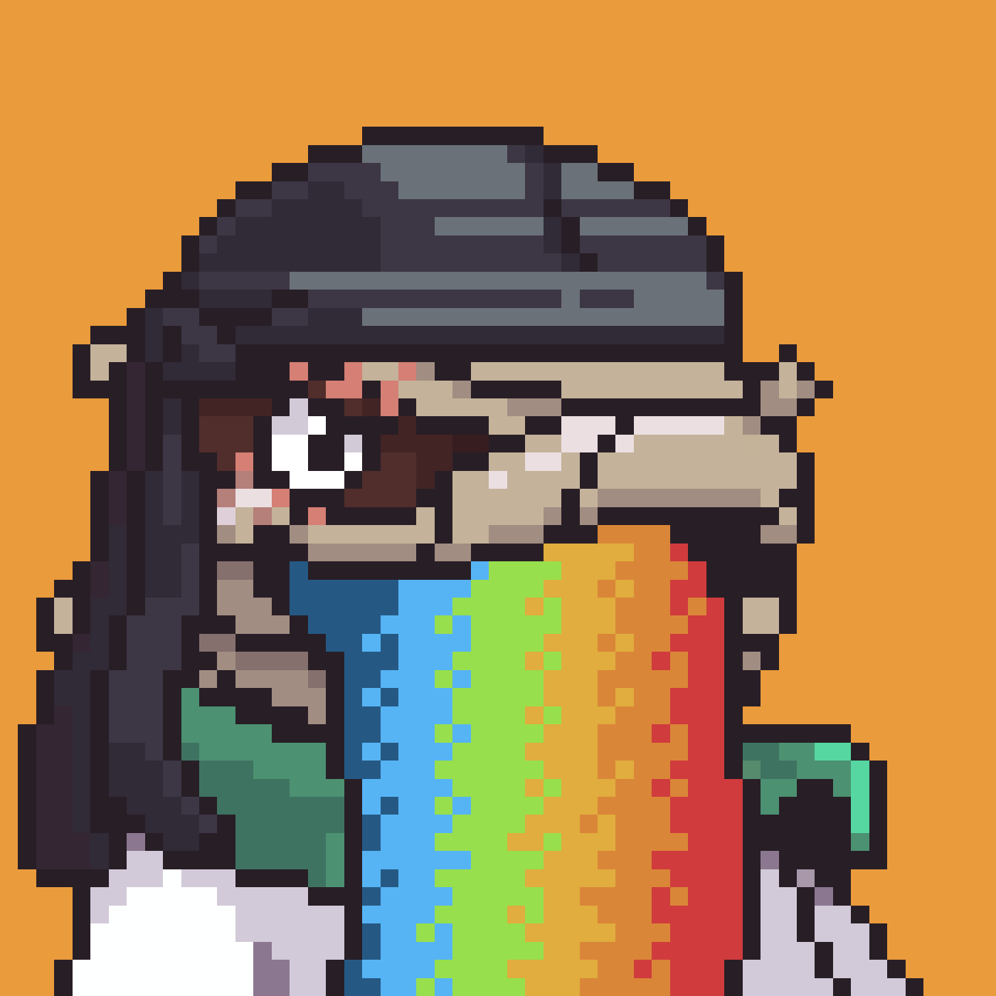 Hoodie Whale #6952