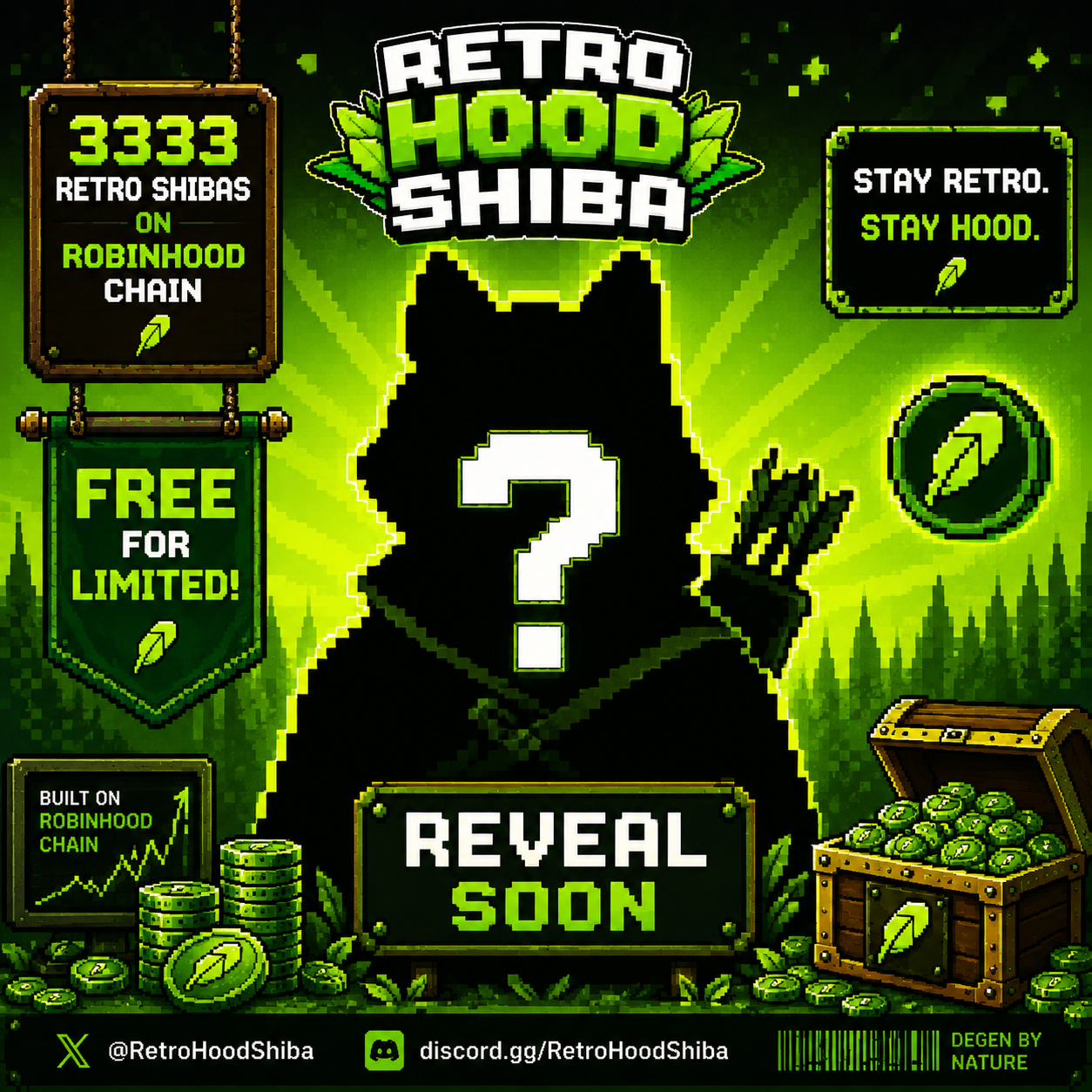 RetroHoodShiba — Prereveal