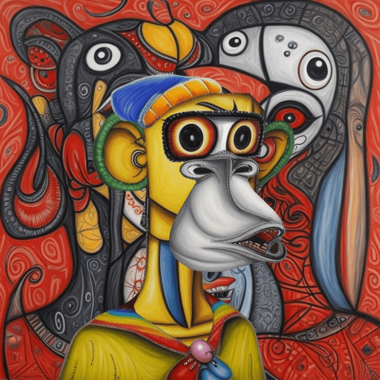 Pre-Revealed Apes Art