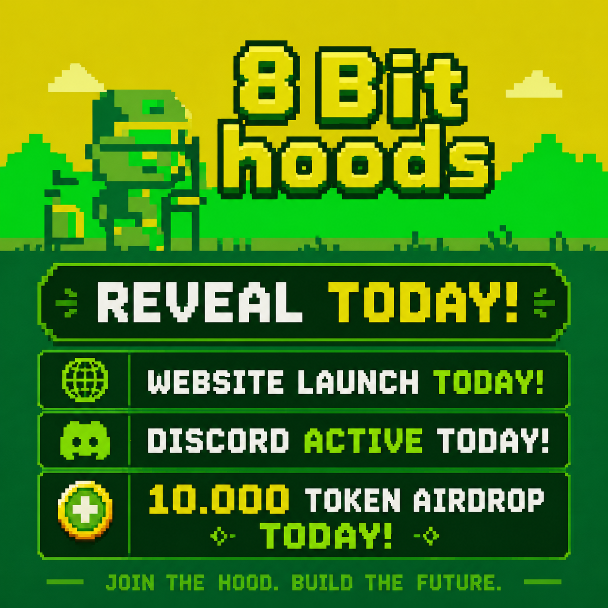 8 Bit Hoods Pre Reveal