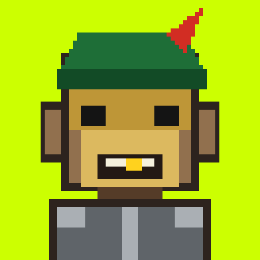 NeonHood Monkey #3035