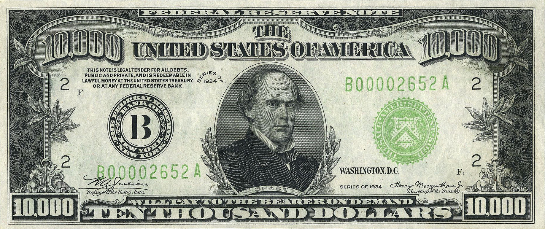 TEN  THOUSAND DOLLAR