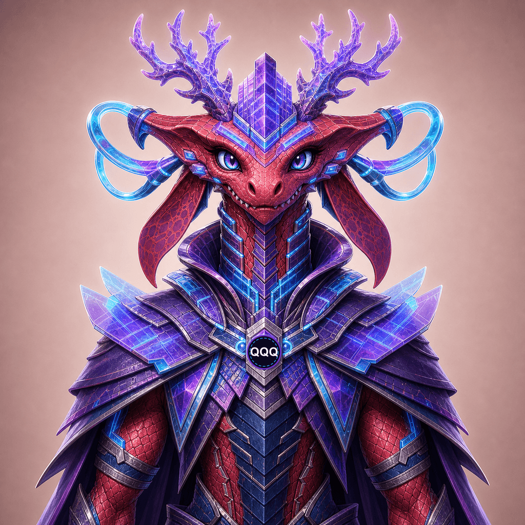 Stockmon #073 — Crimson Orbital Wyrm 073