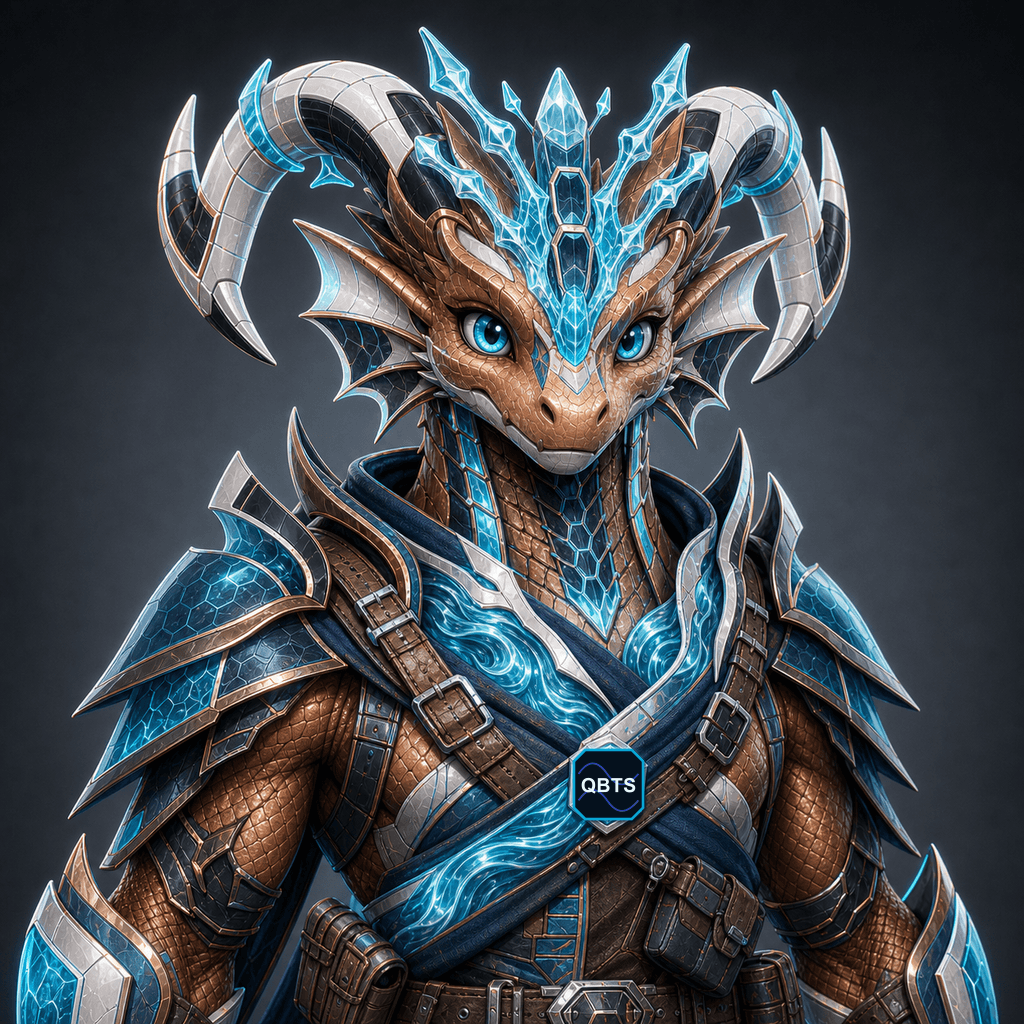 Stockmon #086 — Burnished copper Probability Mothdragon 086
