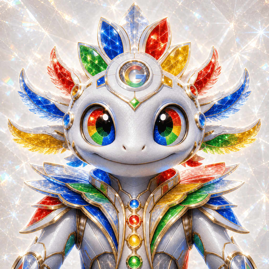 Stockmon #103 — Prism Axolotl Oracle