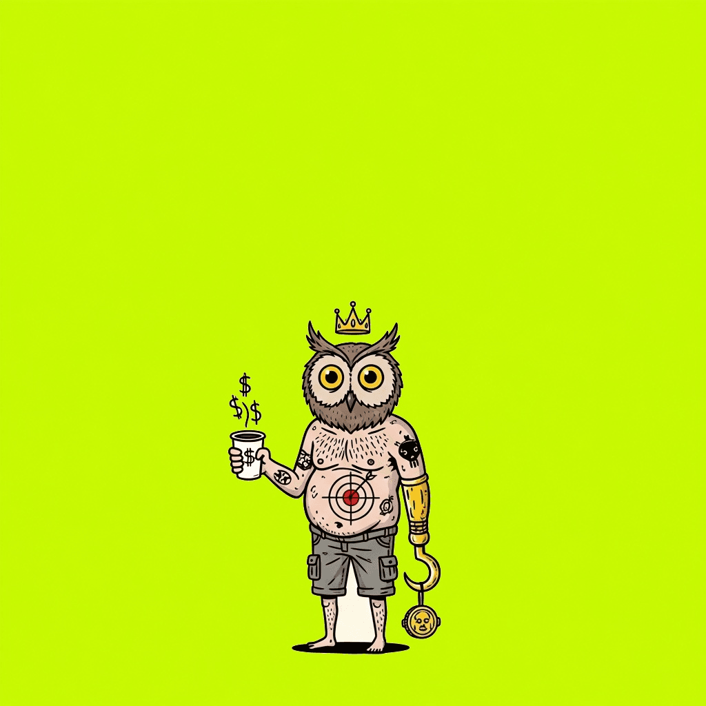 ROTPILL #0688 — Moon Owl