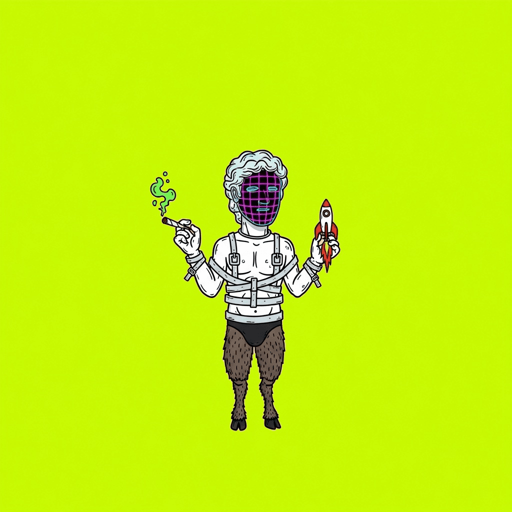 ROTPILL #0795 — Vaporwave the Statue