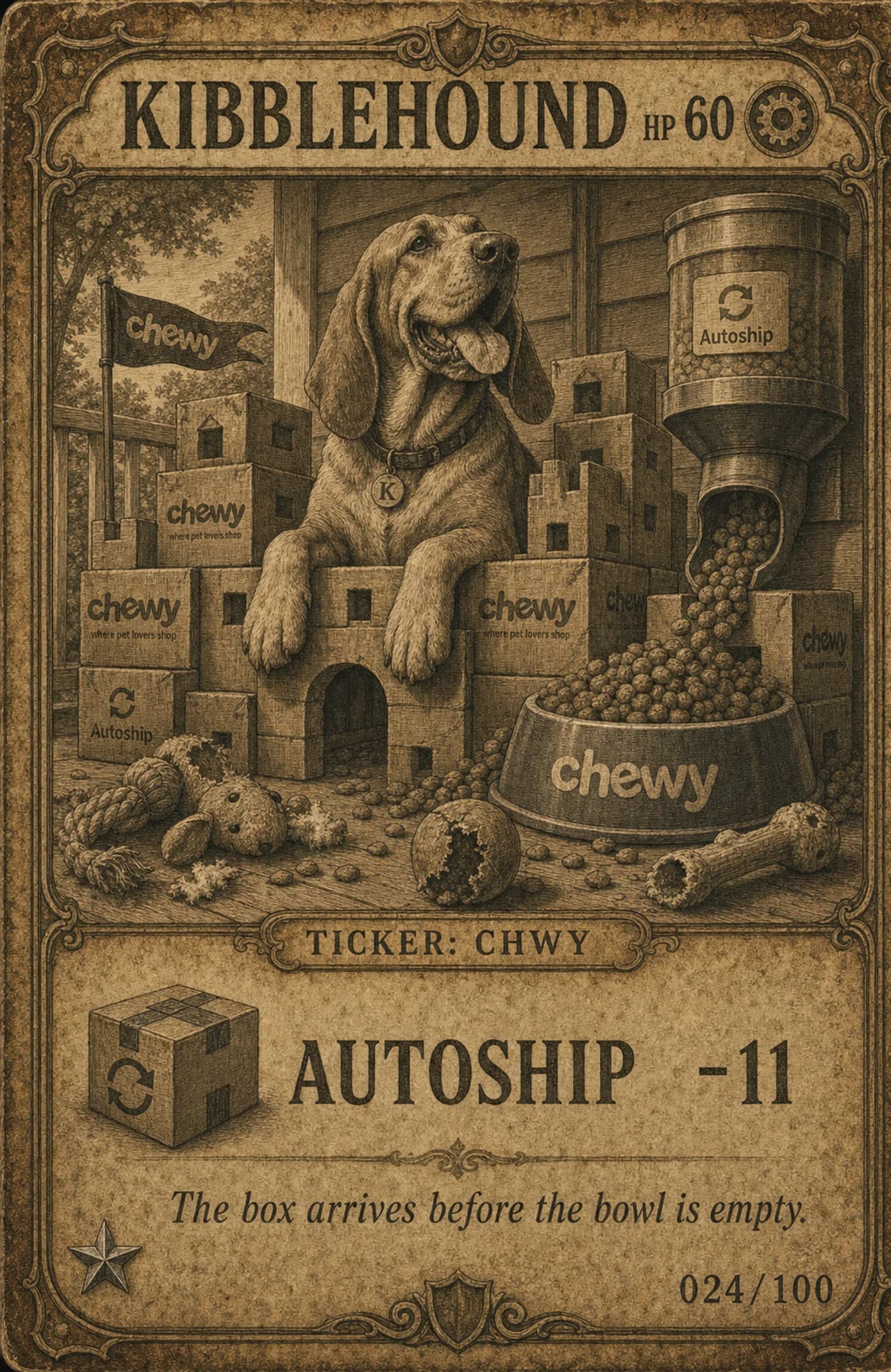 Kibblehound #7/100